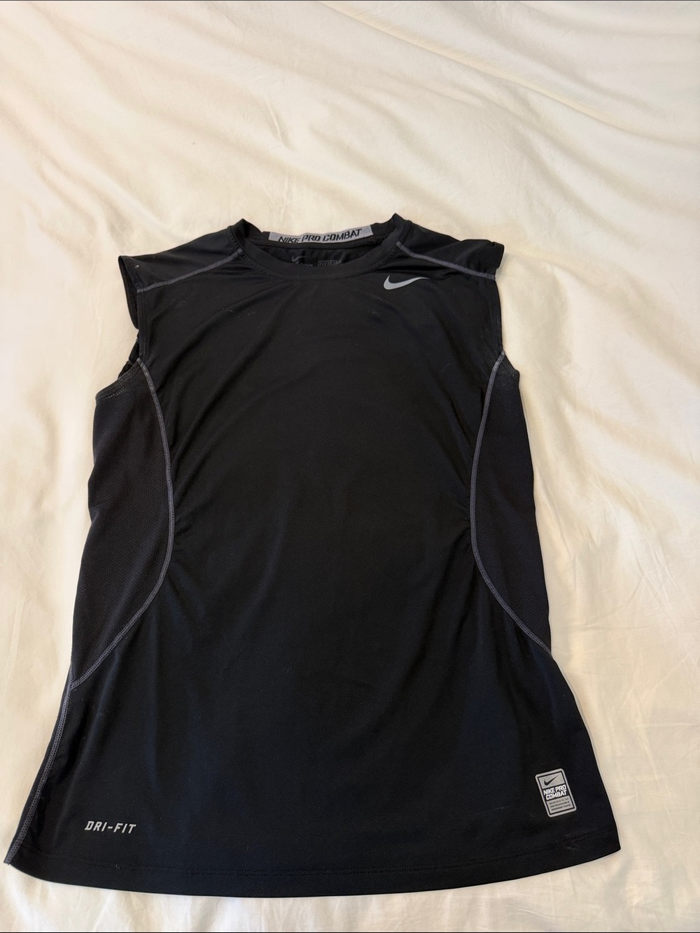 Nike Black Dri-FIT Sleeveless Training Shirt